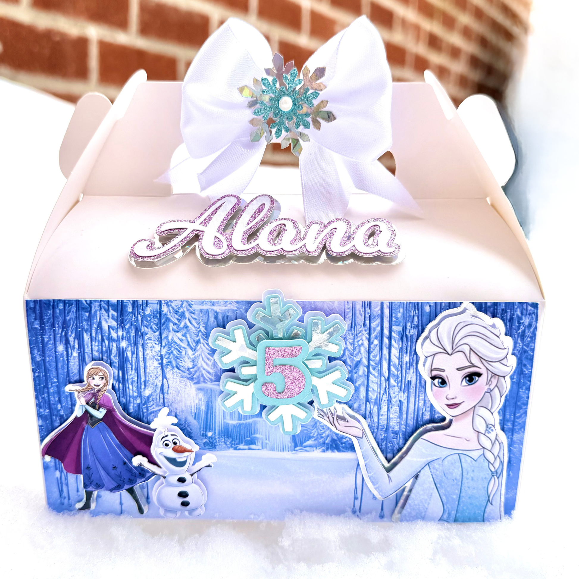 Frozen Party Favor Boxes