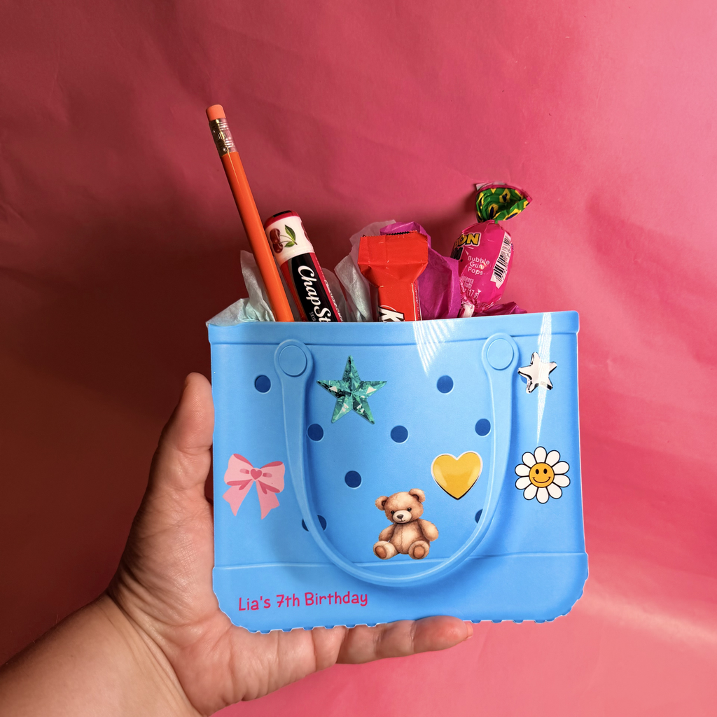 Personalized Crocs Style Birthday Bag