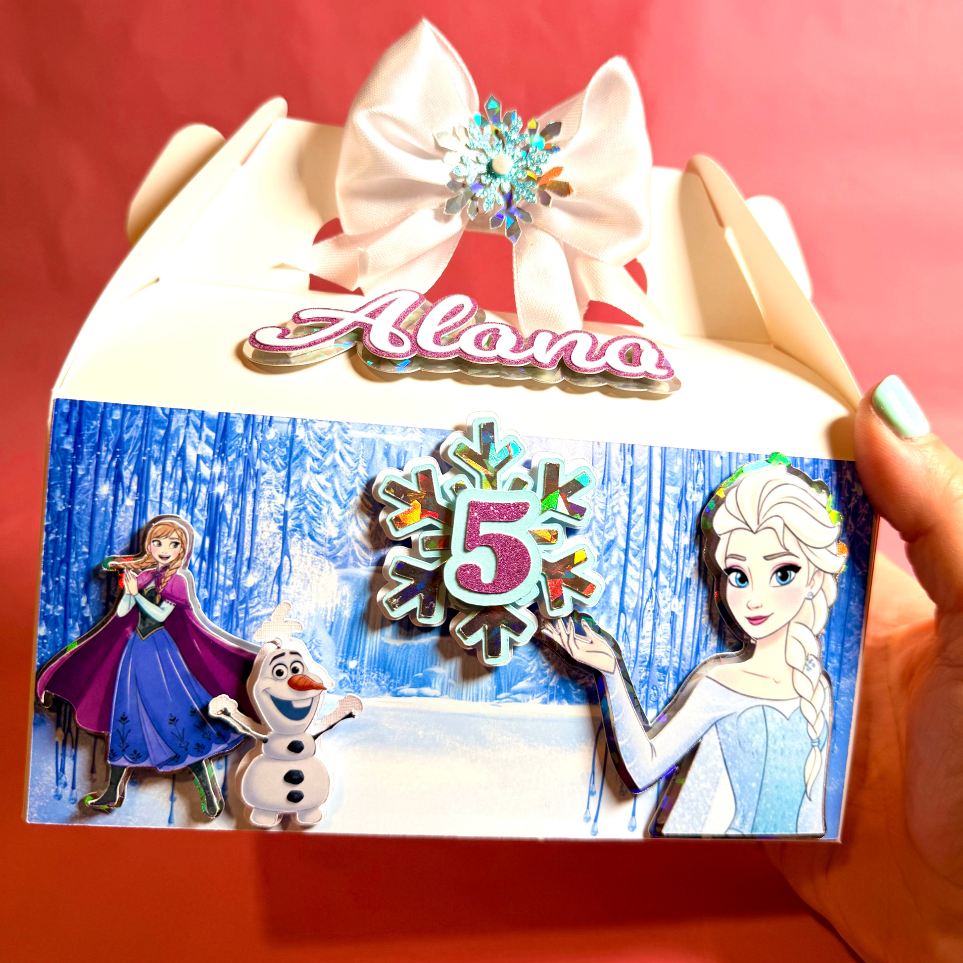Frozen Party Favor Boxes