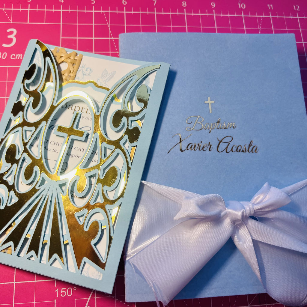 Luxury First Communion Invitation Keepsake Box