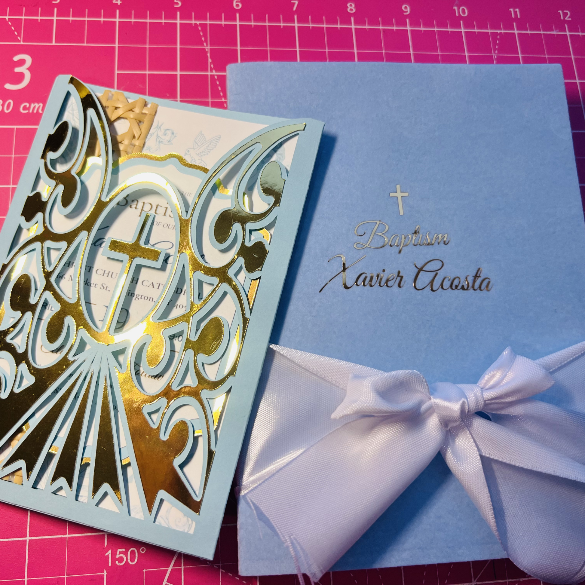 Luxury First Communion Invitation Keepsake Box