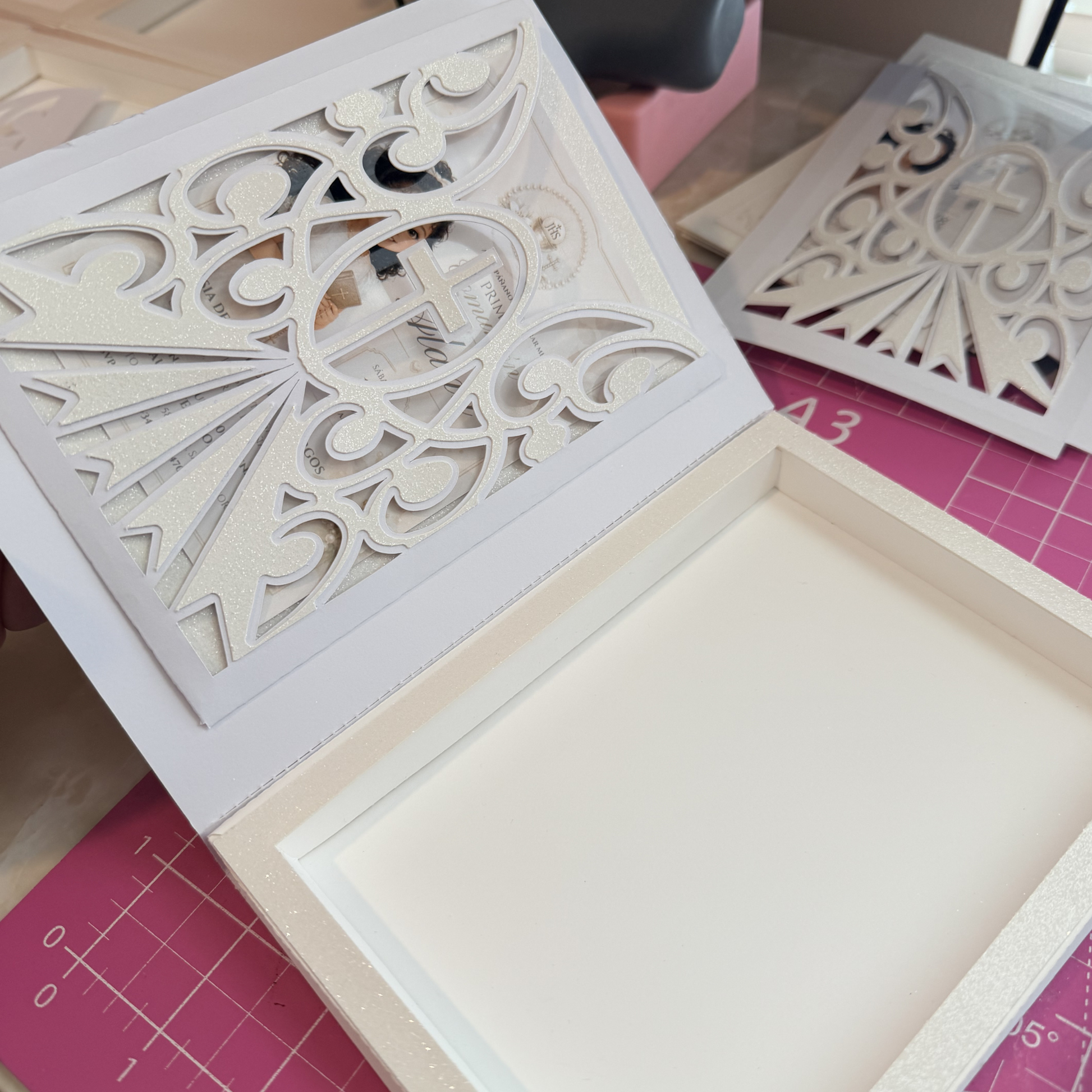 Luxury First Communion Invitation Keepsake Box