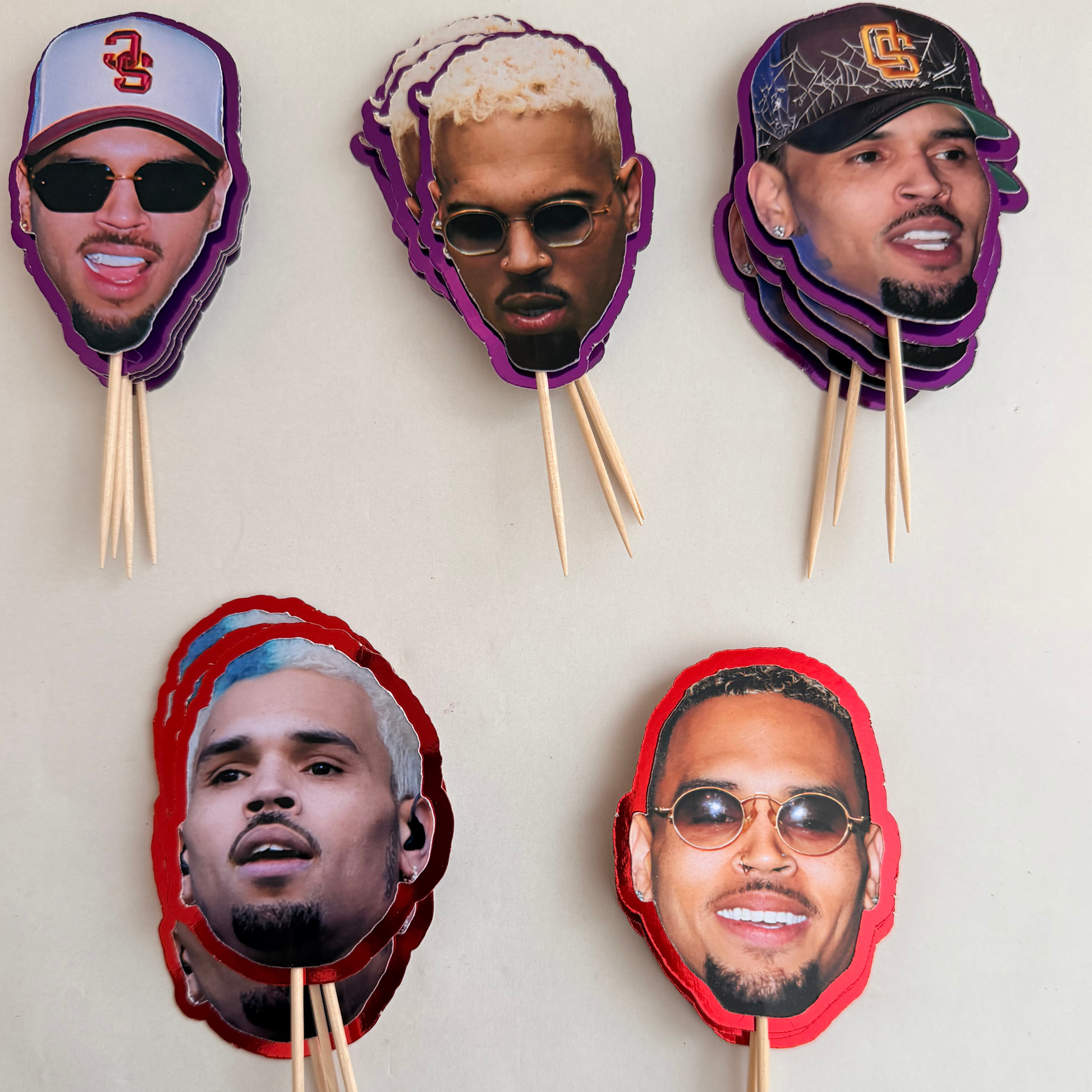 Personalized Cupcake Toppers