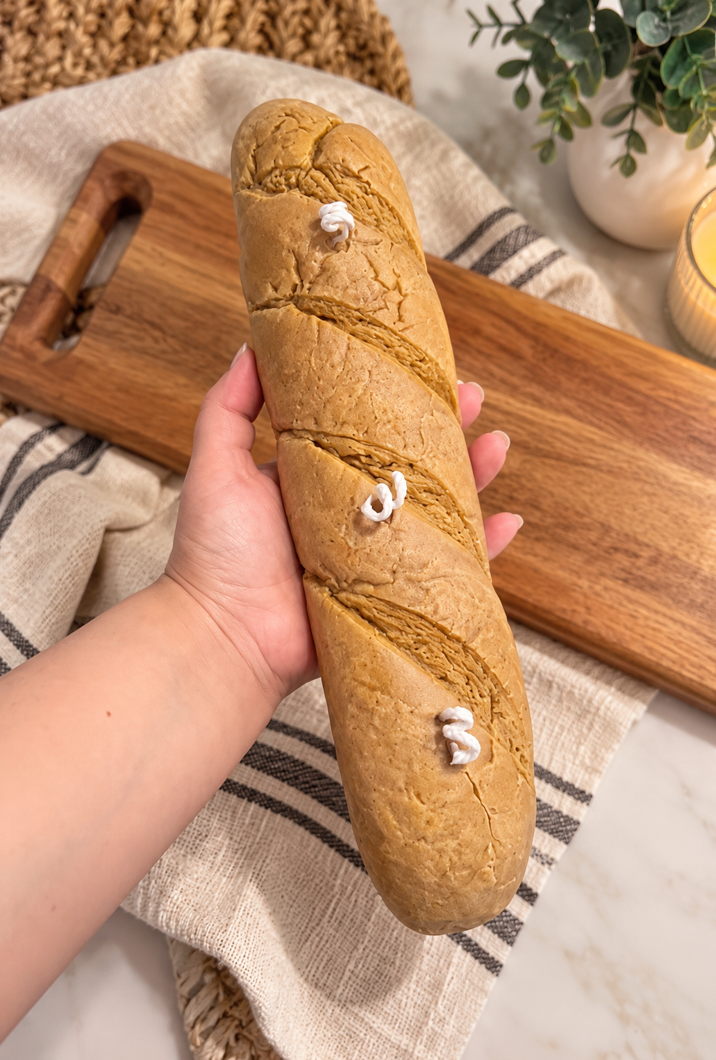 Baguette Candle