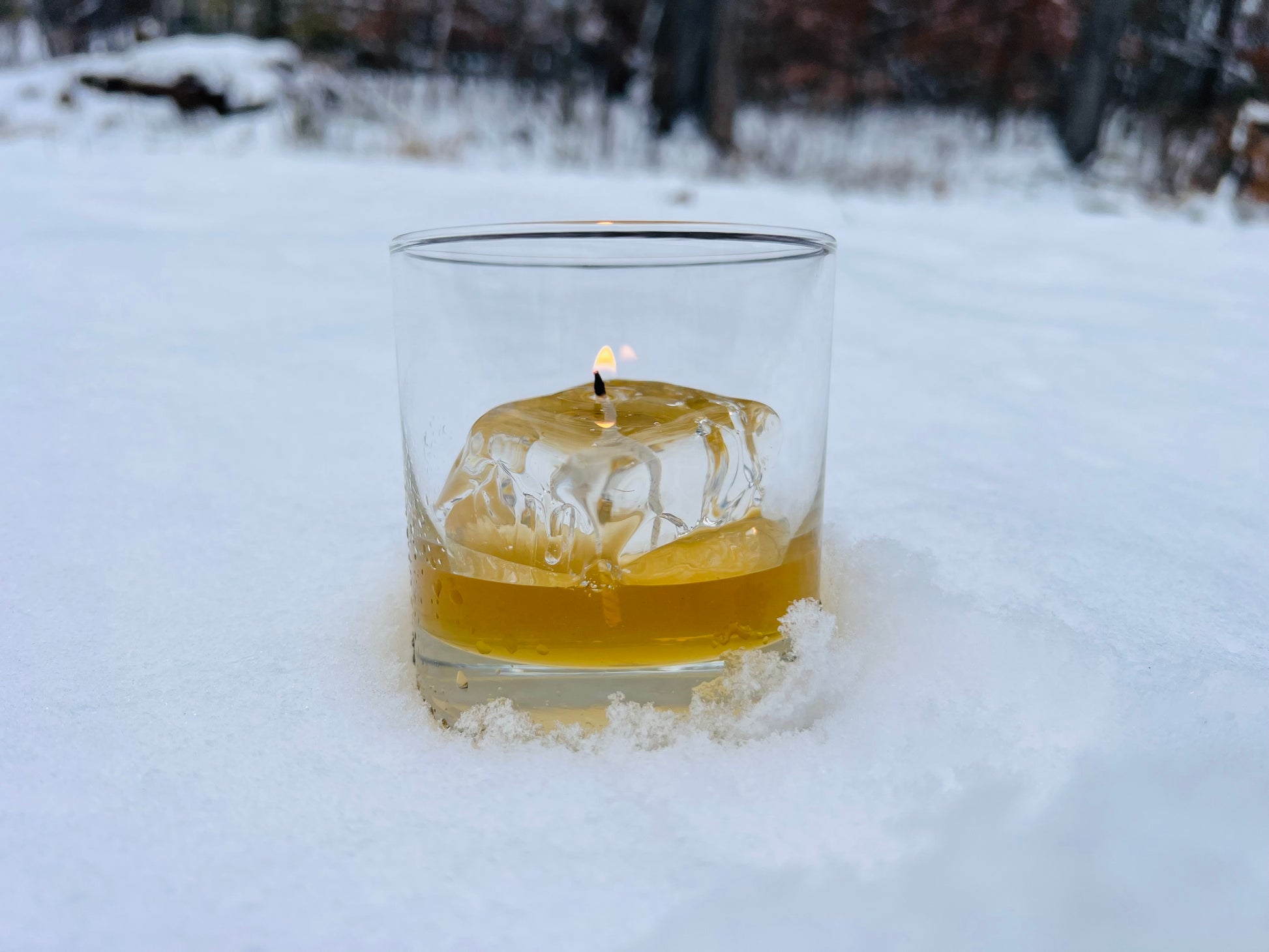 Bourbon Candle