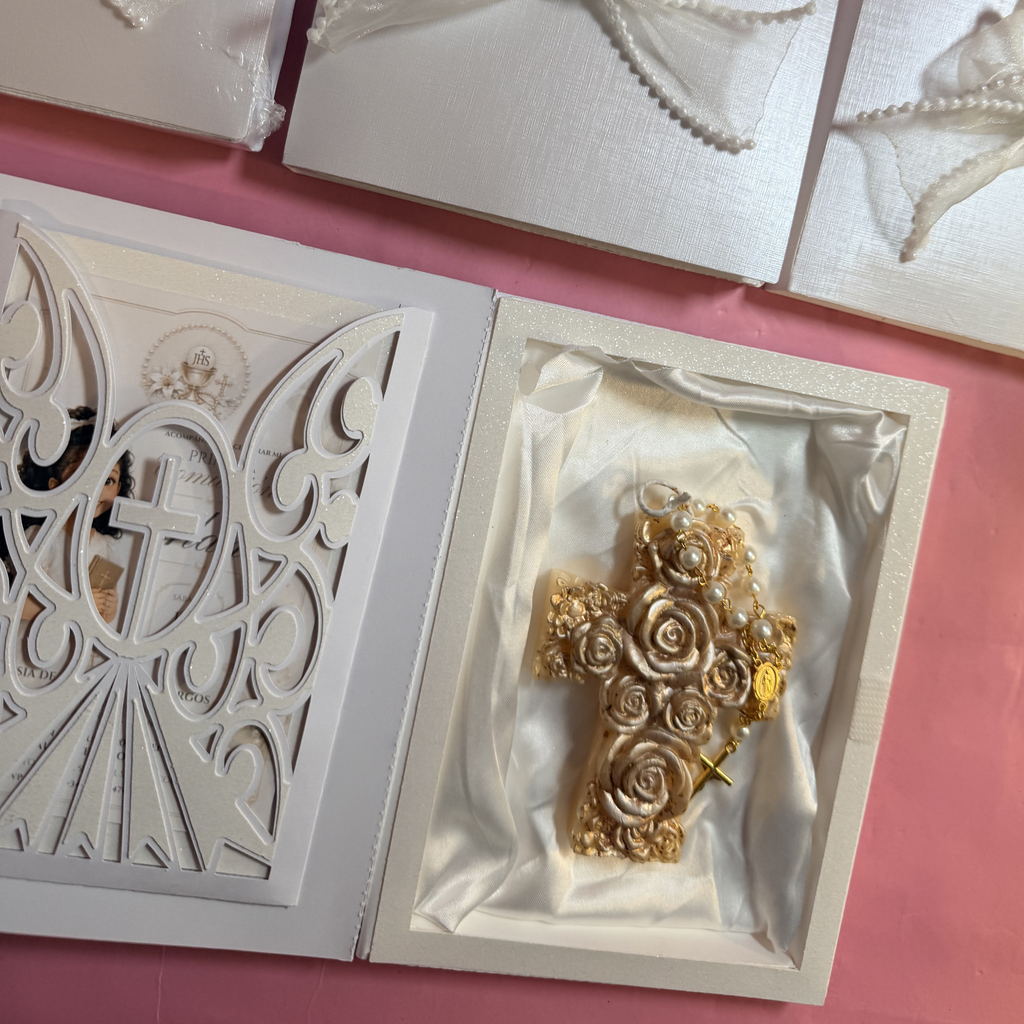 Luxury First Communion Invitation Keepsake Box