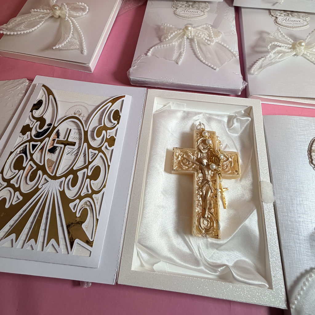Luxury First Communion Invitation Keepsake Box