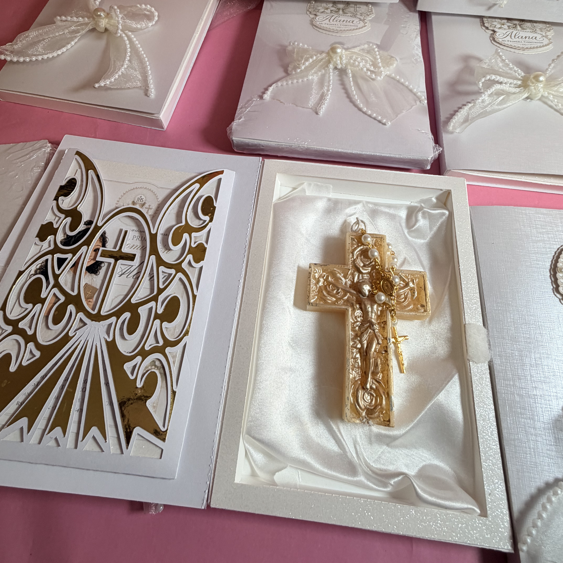 Luxury First Communion Invitation Keepsake Box