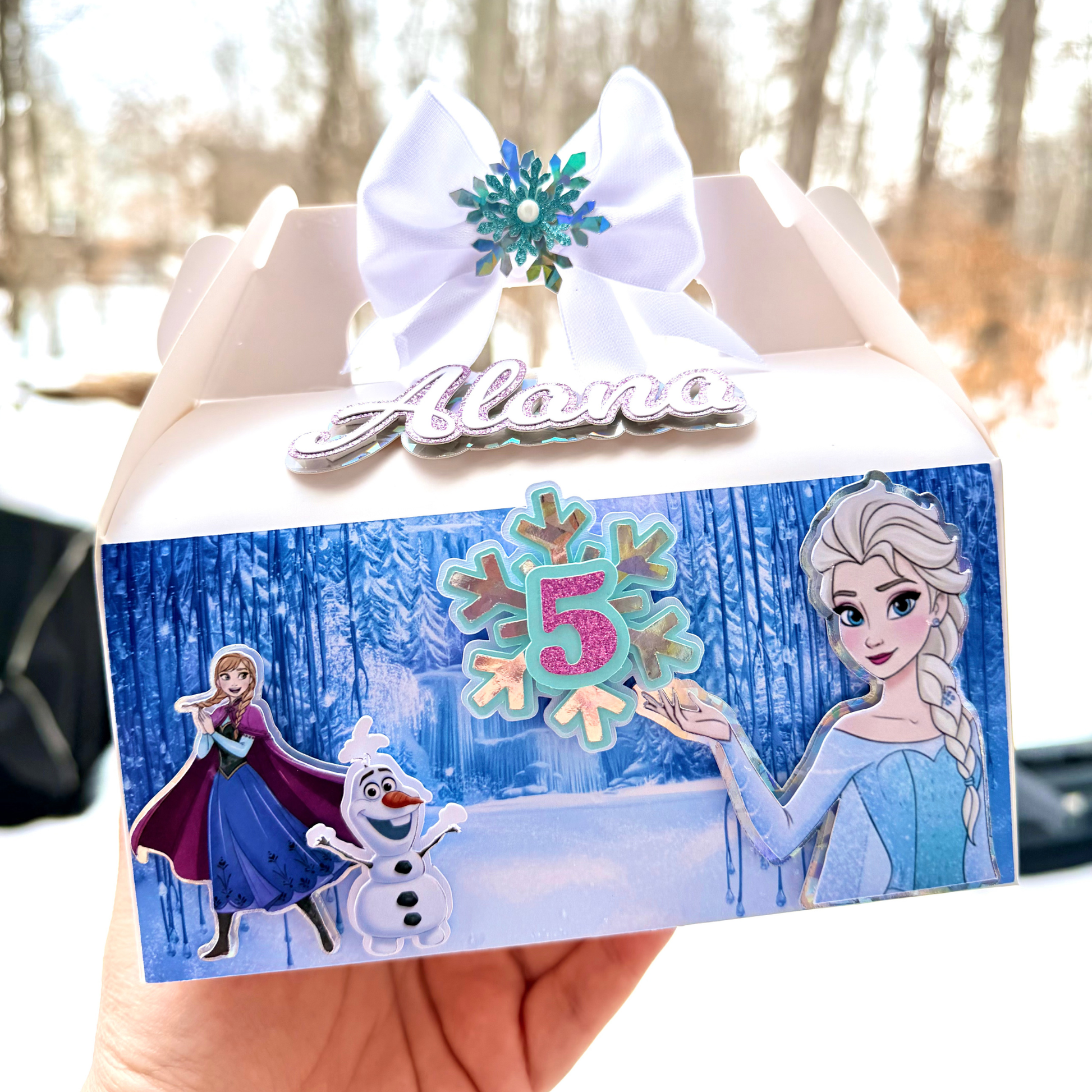 Frozen Party Favor Boxes