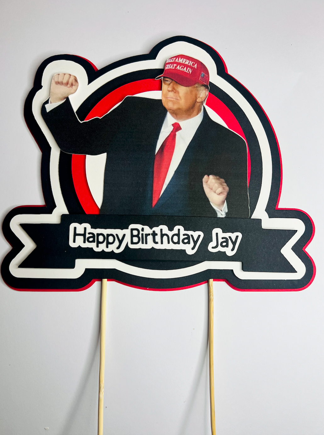 Donald Trump Cake Topper