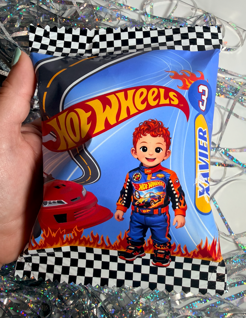 Personalized Chip Bag Party Favor