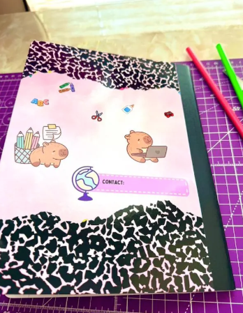 Personalized Composition Notebook Cover Kit
