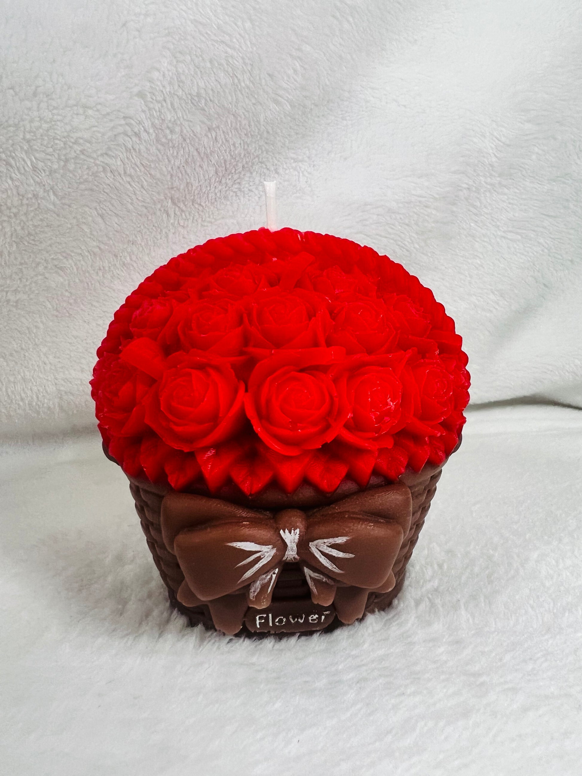 Flower Basket Candle