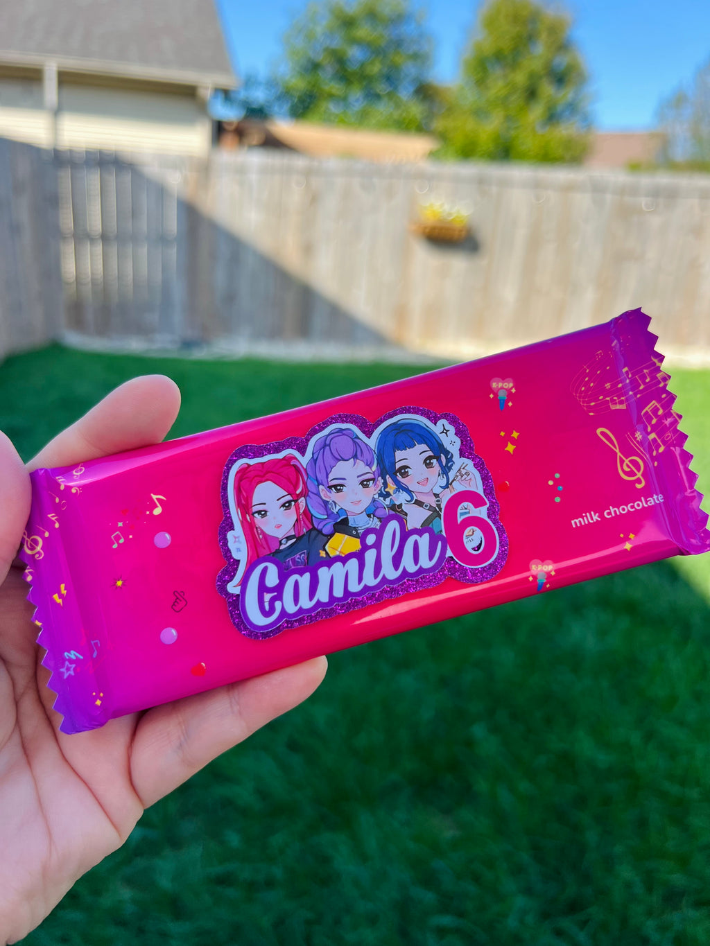 Custom Hershey's Bar Wrapper