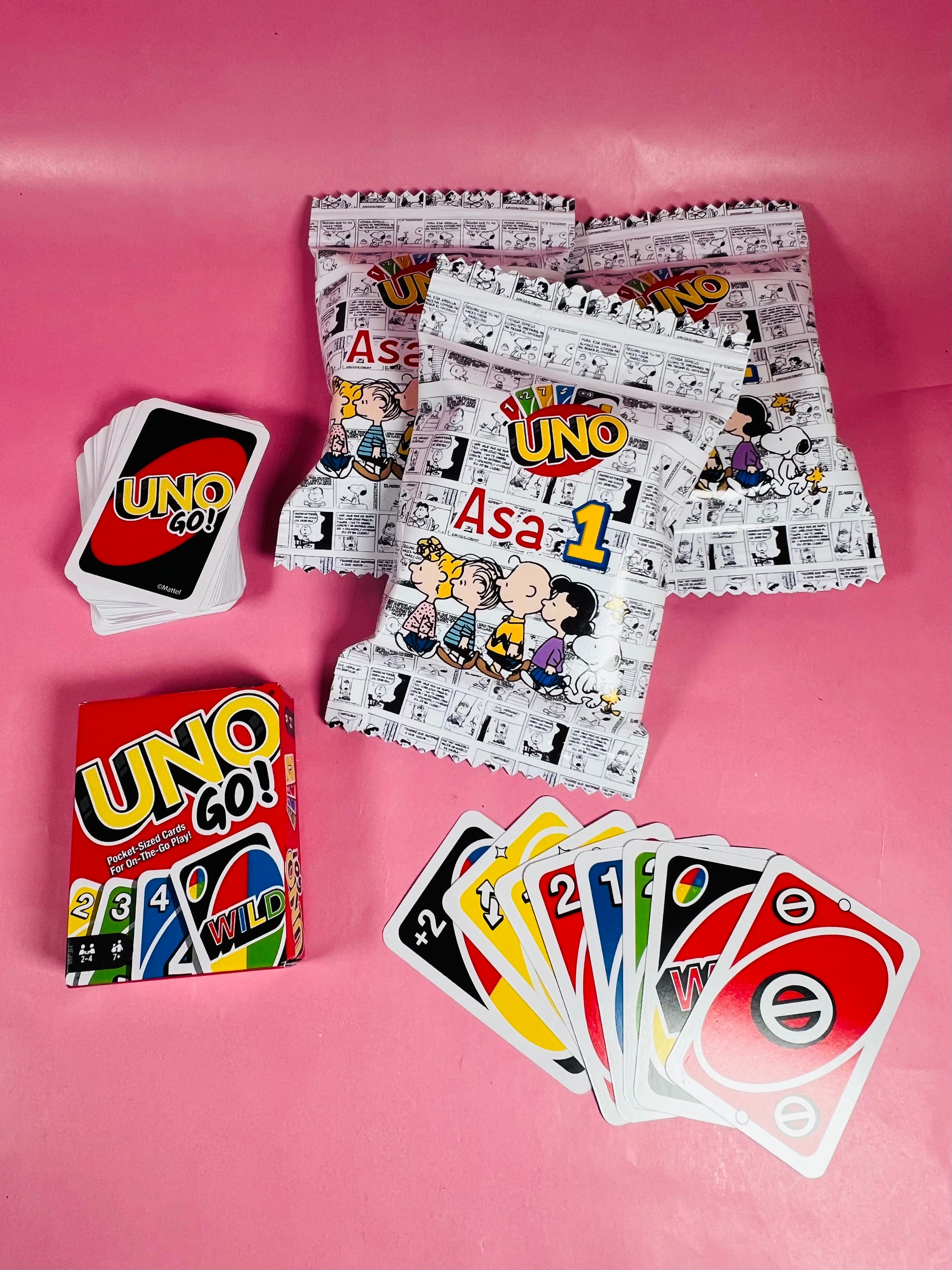 Mini UNO Cards Personalized