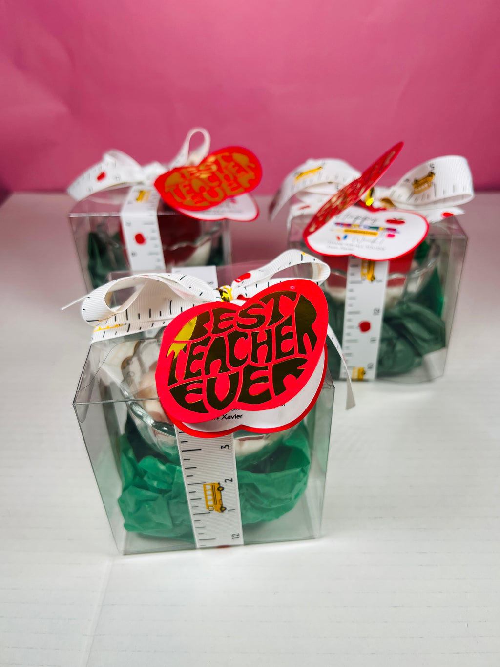 Apple Candle to give as a gift during Teacher Appreciation Week