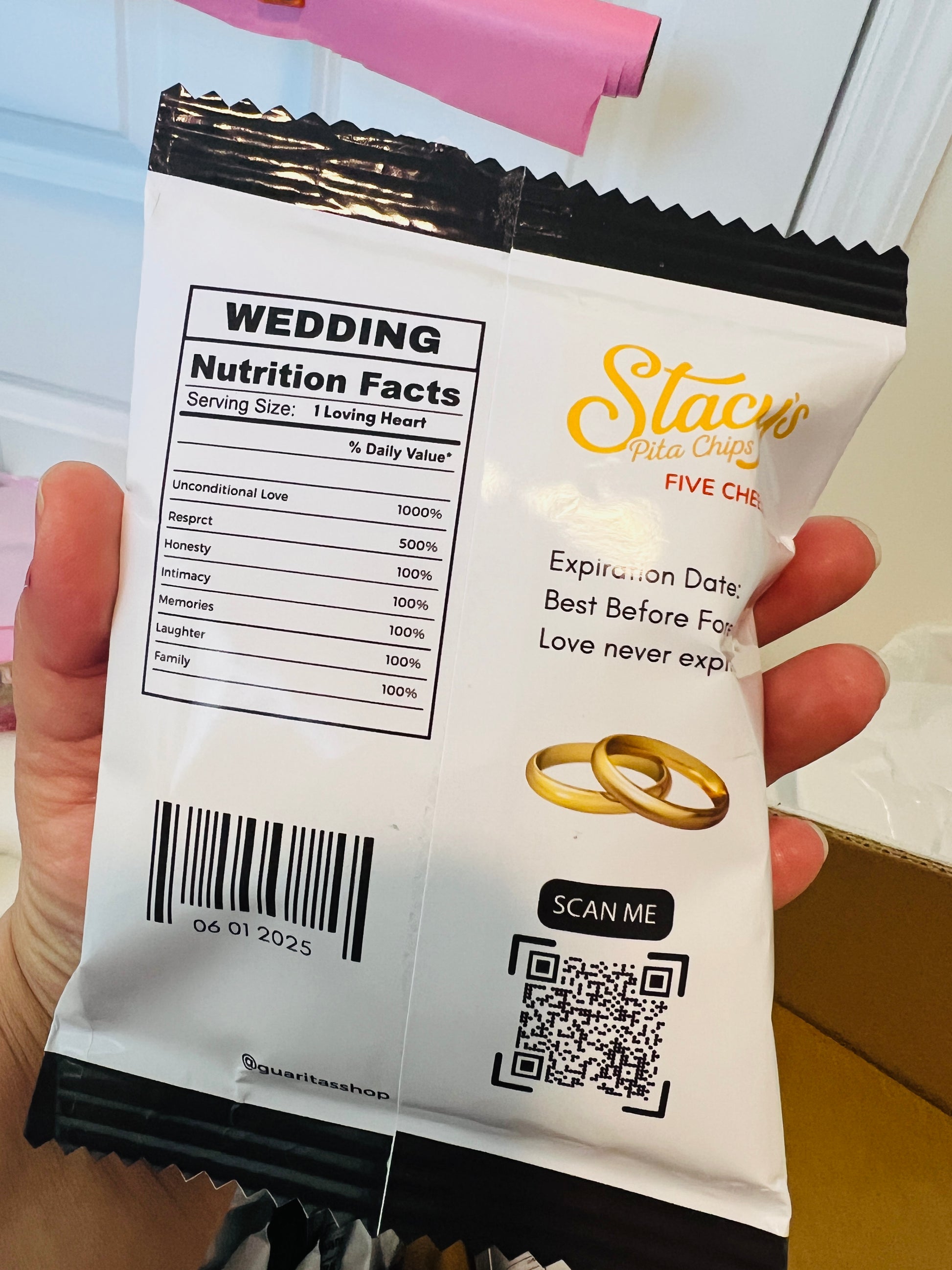 Personalized Chip Bag