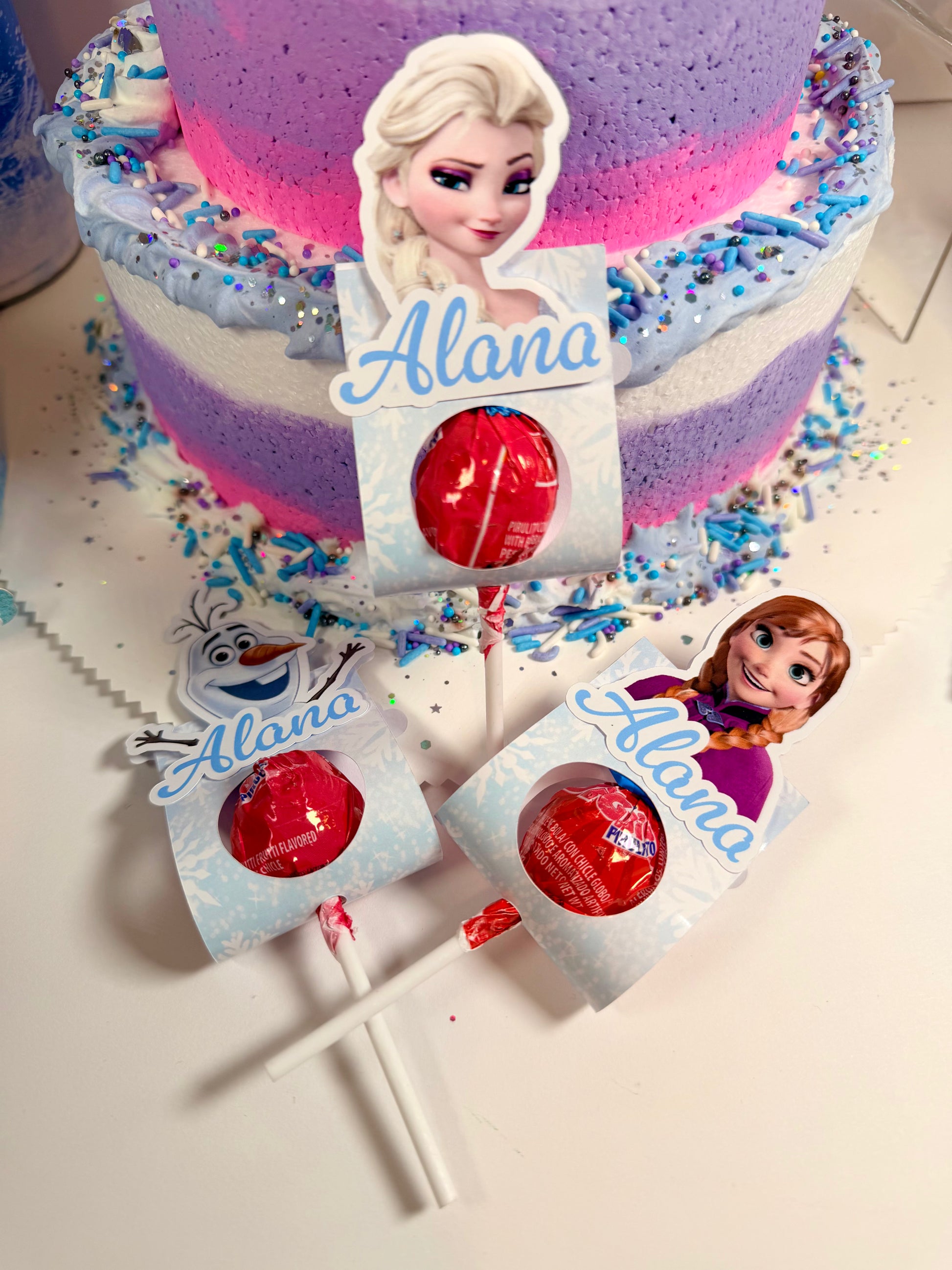 Personalized Lollipop Party Favors