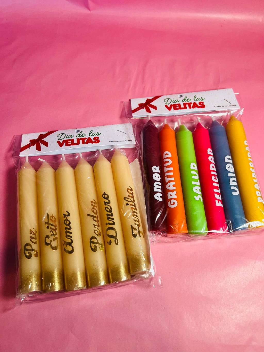 Candle Set for Colombia Day of the Little Candles