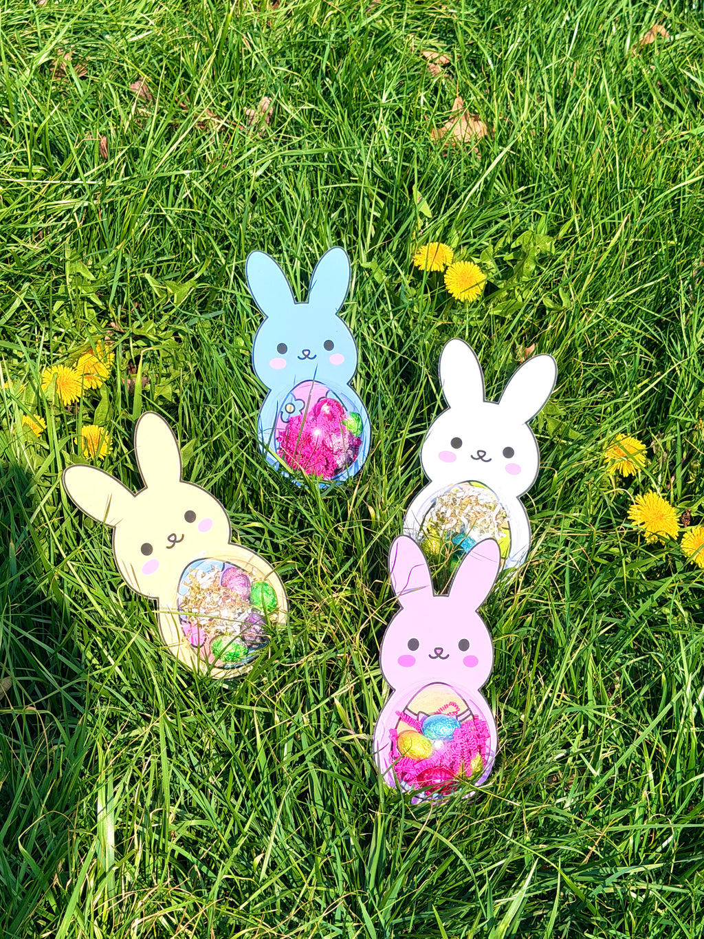 Easter Bunny Treat Holders (Set of 12)