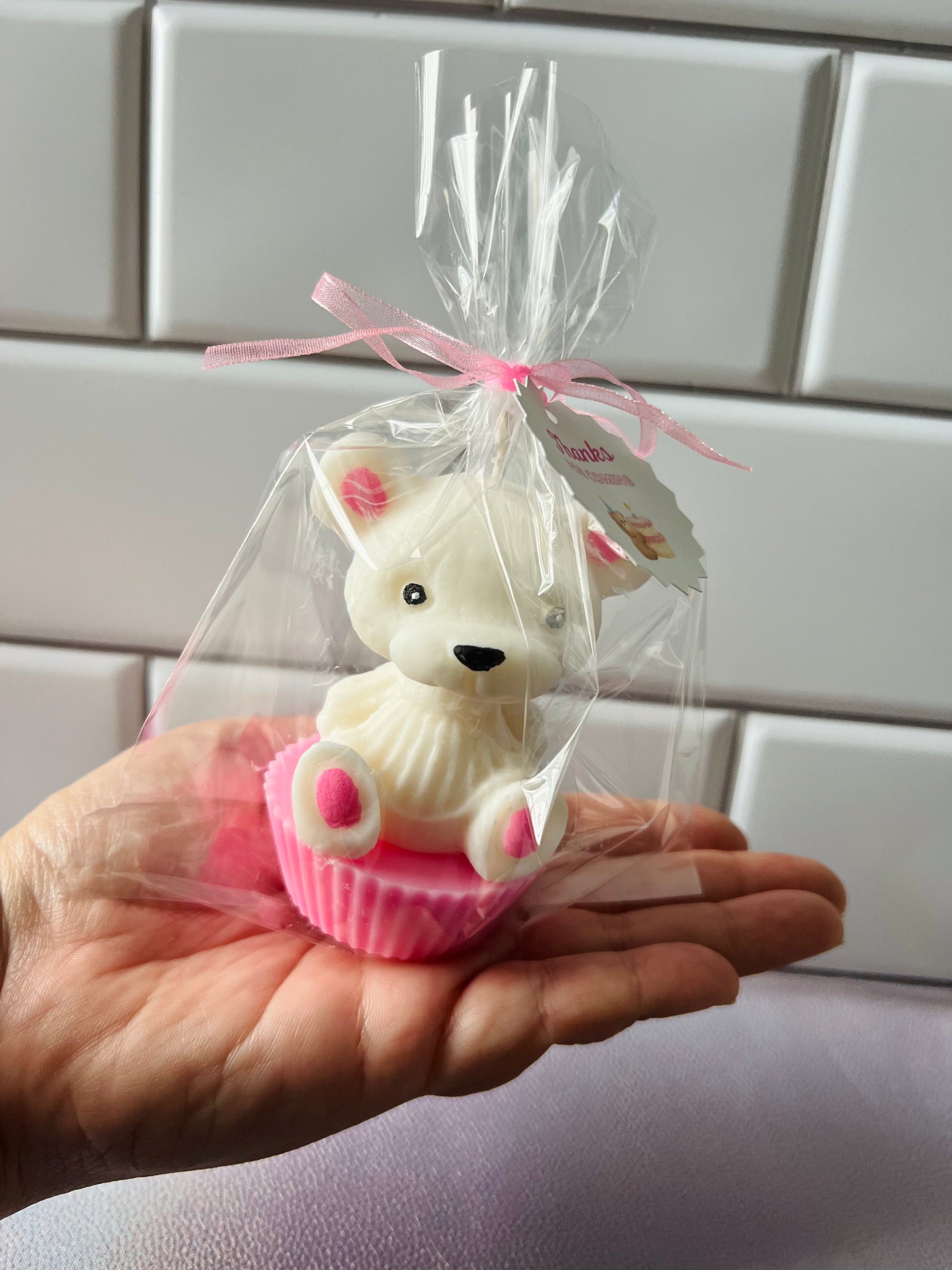 Bear Party Gift Candles