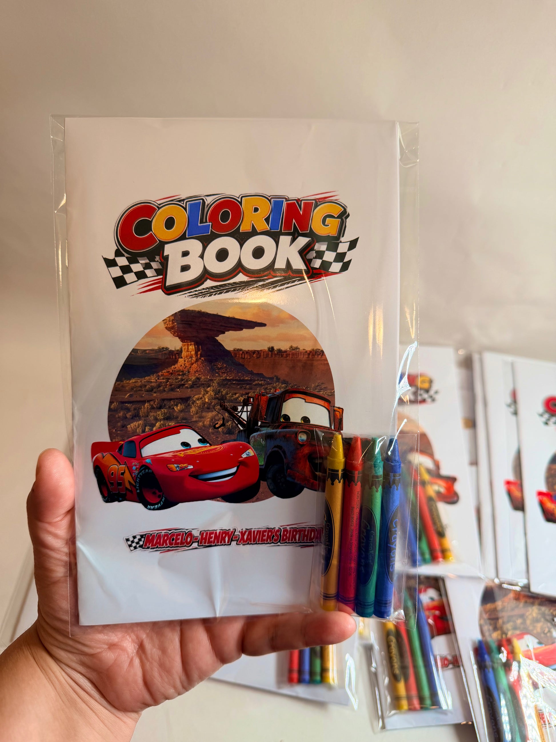 Cars Coloring Book