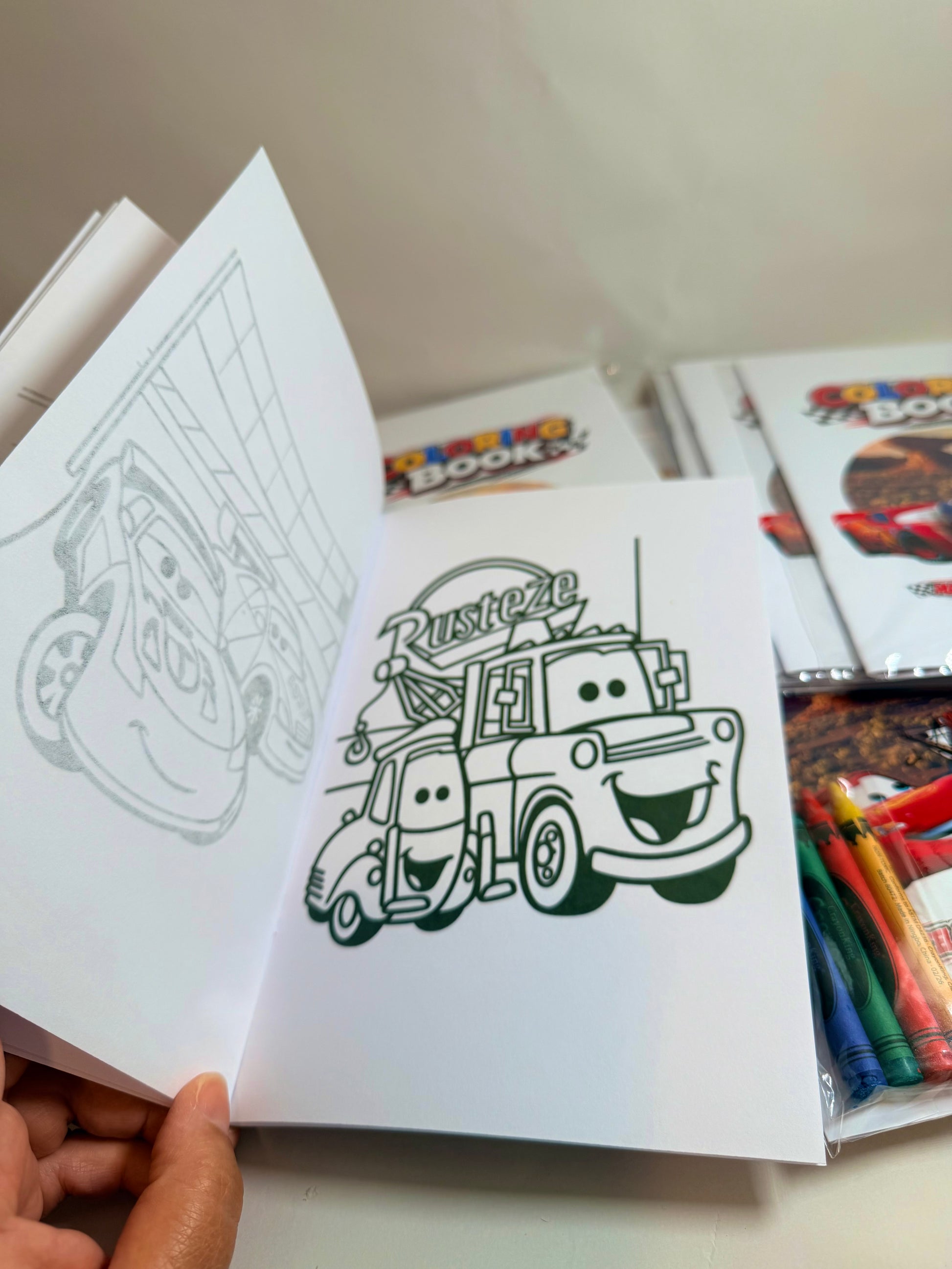 Cars Coloring Book