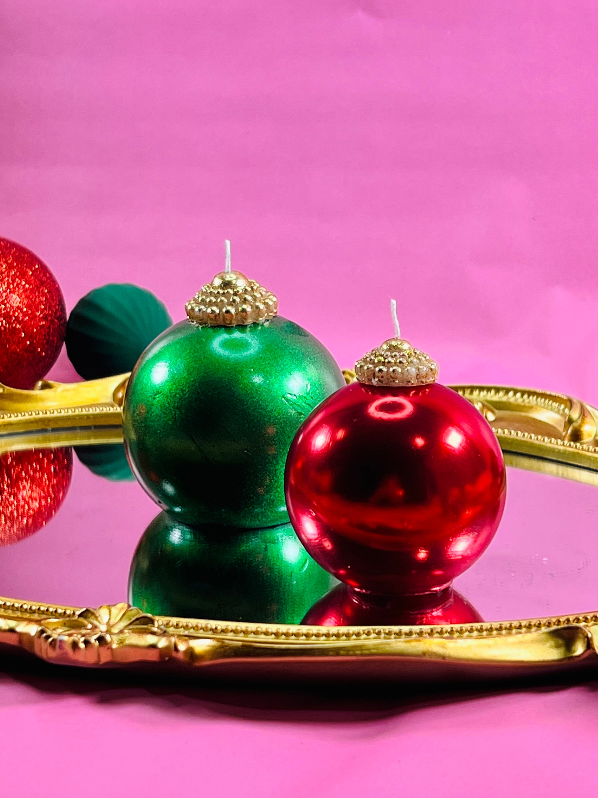 Ornaments Christmas Candle