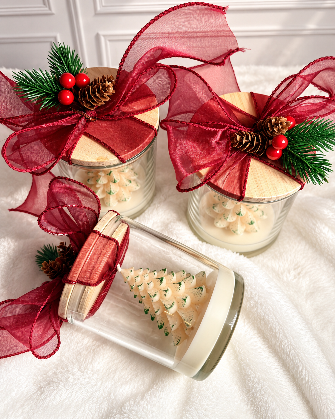 Enchanted Christmas Tree Candle