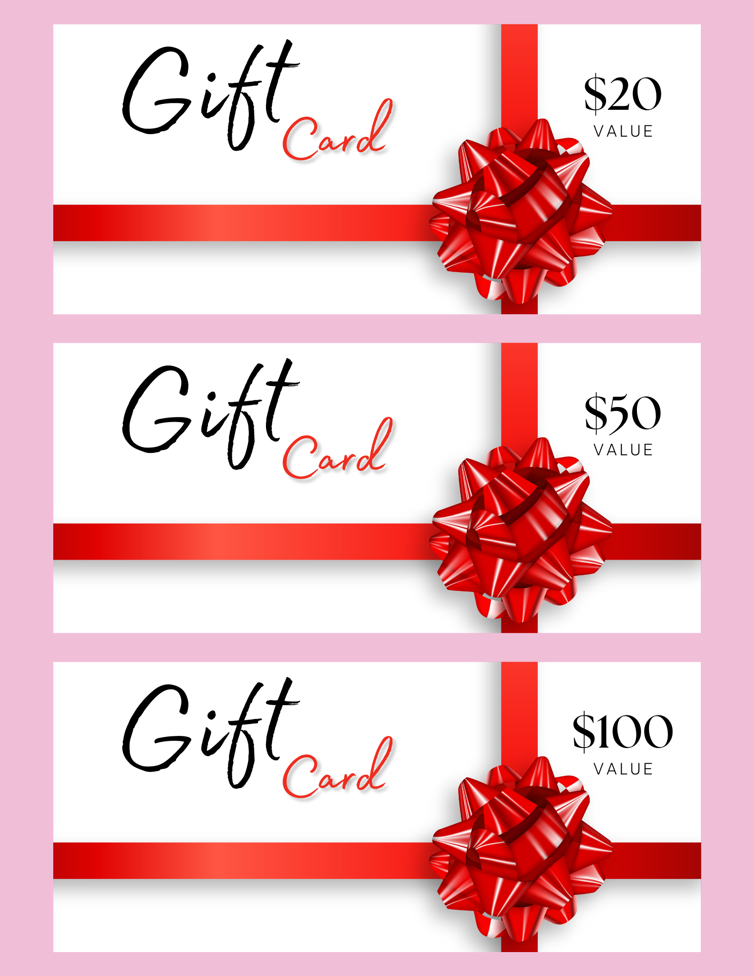 eGIFT CARDS